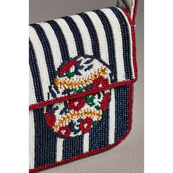 The Fiona Beaded Bag: Icon Edition Baseball - Picture 2 of 3